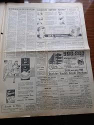 Zafer Gazetesi - 8 Aralık 1959 - Türk Amerikan Görüşmelerimde Varılan Neticeler Dün Bir Tebliğ İle İlan Edildi  - NATO Ve CENTO İçinde İşbirliği -  İran Şahı Ferah Diba İle Evleniyor- Amerikan Başkanı Eisenhower Dün Büyük Bir Törenle Uğurlandı - Türkiye Amerika Sulh Yolunda Eleledir - Eisenhower'in Celal Bayar Adnan Menderes Ve Fatin Rüştü Zorlu'ya Gönderdiği Mesajlar - Atıf Benderlioğlu Maarif Şemi Ergin Münalakat Vekili Oldu - Eisenhower'in Gelini Kızılay'ın Faaliyet Çalışmasını Övdü - Münevver Ortaç'ın Resim Sergisi Açıldı - Şeria Nehri Sularını Değiştirmek Tasarısı - Kruşçef'in Gittiği Yer Belli Değil - Otuz Asırlık Tarihi Olan Liman Eilat - UFA Mutbak Margarini -  Reisicumhur Eisenhower'in Uğurlanışından Resimler - İngiliz Ligi Puan Durumu - Fenerbahçe Nice 3. Maçı -  Can Bartu - Eyüpsultan Yazan Ragıp Akyavaş- Milli Lig Puan Cetveli - Milli Ligde Takımlarından Kaybettiği Puanlar - İstanbul Voleybol Karmasına Çağrılan Oyuncular