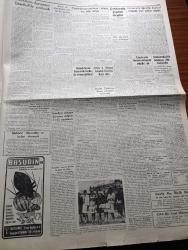 Cumhuriyet Gazetesi - 15 Haziran 1960 - Polis Ve Politika Yazan Nadir Nadi Köşe Yazısı - Milli Birlik Komitesinin Dünkü Tebliği Milli İnkılap Hareketi Hiçbir Şahıs Ve Zümrenin Lehine Yapılmamıştır- Sabıkların Duruşması İstanbulda Yapılacak - Celal Bayar Ve Adnan Menderes'e Gönderilen Eşyalar - Üsküdar Vapuru Faciası İle İlgili Bir İddia - Devlet Ve Hükümet Başkanı Orgeneral Cemal Gürsel - Umumi Af Çıkarmak İçin Hazırlık Başladı - Demokrat Parti İçin Nasıl Para Toplandı -  Yıldızlar Mahallesinde Komiserdim Beverly Hills Yazan Clinton Anderson Yazı Dizisi - Niçin Atatürk Hasan Ali Yücel Köşe Yazısı - Dümensiz Gemi Yazan Rikkat Köknar Yazı Dizisi - Tito Tarafsız Devletleri Sulhü Kurtarmaya Çağırdı - Afrika Devletleri Konferansı Açıldı - At Vebası Hastalığı Irak'tan Güney Doğu İllerimizden Sirayet Etti - Madagaskar 25 Haziran'da Bağımsızlığa Kavuşacak - Zeka Testlerinin Zararlı Olduğu Anlaşıldı -Başkasının Günahı Çizen Yves Sayol -  Beden Terbiyesi Umum Müdürü Hüsamettin Güreli