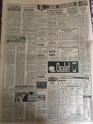 YENİ SABAH GAZETESİ 28 TEMMUZ 1962 YIL :25 SAYI :8395--Ankara da bir öğrenci ,iltimas yok , ya ilim ya ölüm ,diye hadise çıkardı --Lise mezunları bir  tecil alacak --Gezici esnaf  vergiden muaf tutulacak --Türkiye için asıl  tehlikeli devir 1968 de başlıyor ---Eşkıya Ağit Bilen ağır yaralandı --Cezayir de kan akıp  akmaması liderlerin kararlarına bağlı ---İmar Müdürlüğünde rekor :Bir cevap 10 ay da çıktı ---Kahraman Furyası :Siyavuşgil ---Fırıncılar 15 milyon  lira kredi istiyorlar ---Sinemalar : Atlas : Fırtına Korkusu ,Konak :Satılık Kadınların İntikamı ---Radyo Programları --Dış Olaylar : Mac Millan Güven Oyu Aldı --Castro Amerika yı itham etti --Berlin duvarında  yeni hadiseler oldu ---Fotoğraflarla Olaylar ---Sinema : Haberler --Belediye Hazineyi Zarara Sokuyor ---Ayhan Işık  Pazar Dergisinde ---Galatasaraylı Ergun Fenerbahçe ile  mukavele yaptı --F.Federasyonu şike maçları önleyecek --Teminat mektubu İtalya ya gönderildi --Beşiktaş ın Programı  beş antrenman bir maç --