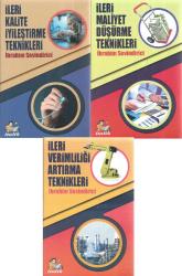 İBRAHİM SEVİNDİRİCİ MALİYET TEKNİKLERİ SETİ 1-2-3 KİTAP (1- İLERİ MALİYET DÜŞÜRME 2- İLERİ VERİMLİLİĞİ ARTIRMA 3- İLERİ KALİTE İYİLEŞTİRME TEKNİKLERİ)