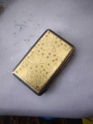 KELEBEK DESENLİ KABARTMALI SİGARA TABAKASI ZARİF BAYAN