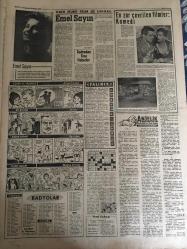 YENİ SABAH GAZETESİ 18 ŞUBAT 1963 YIL :25 SAYI :8600 --İnönü AP nin siyasi af teklifini  reddetti --Ummilerin  sayısı her sene artıyor --80 Lik koca,68 yaşındaki eşinin gırtlağını kesti --Kocası  ile sevgilisini kafa kafaya  tokuşturdu --Koalisyon Partileri Siyasi Affı Zamansız Buluyor ---Yunan Karagözü :Siyavuşgil --Anneler Birliği ,tecavüz olayını dün protesto etti --Sigara tiryakileri ölümle burun buruna --Tokyo da bir yangında 6 kişi öldü ---Yenilik Peşinde Koşan Ses Sanatkar : Emel Sayın ---En zor çevrilen filmler :Komedi --Otobüs devrildi 2 ölü var --Galatasaray  Adana da 3-0 Galip --Vefa ve Y.Direk İzmir den Küme Ekibi Olarak Dönüyor ---İst. Spor : 1 H.Tepe :0--A.Gücü bir puanda K.Paşa dan aldı :0-0---Ankara da Gençlerbirliği Galip Demir spor Berabere ---Jandarmalar az kalsın  2 gazeteciyi öldürecekti ---