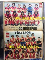 HAYAT SPOR DERGİSİ - 26 ŞUBAT 1975 - SAYI: 9 - CİLT: 3 - GİRESUNSPOR 1975 TAKIM KADROSU POSTERİ - BANDIRMASPOR 1975 TAKIM KADROSU POSTERİ - GALATASARAY'LI TEZCAN ve SİNAN - SÜHA BAŞARAN - ODHAN BAYKARA - NAZİF KURAN, BOKS - ÖMER BESİM - DINAMO KIEV - DOĞAN KAYNAR - VOLKAN YİĞİT - DOĞAN KAYNAR - AEROFLOT - MUSTAFA DAĞ - ALİ HOŞFİKİRER - KAZIM KANAT - OKAN YÜKSEL - MUAMMER TUNCER - BEŞİKTAŞ GALATASARAY'I MAĞLUP ETTİ - FENERBAHÇE - GİBSS REKLAMI - ZİNNUR - CEM ATABEYOĞLU - ÖMER KARADAĞ - ŞENGÜN KAPLANOĞLU - DOKTOR ERTUĞRUL AKINCI - AYHAN TEMİZSOY - ARKA KAPAK, BOLUSPOR'LU RIDVAN ERTAN POSTERİ - POSTERLİ 32 SAYFA TAM TAKIM SPOR DERGİSİ