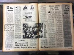 HAYAT SPOR DERGİSİ - 26 ŞUBAT 1975 - SAYI: 9 - CİLT: 3 - GİRESUNSPOR 1975 TAKIM KADROSU POSTERİ - BANDIRMASPOR 1975 TAKIM KADROSU POSTERİ - GALATASARAY'LI TEZCAN ve SİNAN - SÜHA BAŞARAN - ODHAN BAYKARA - NAZİF KURAN, BOKS - ÖMER BESİM - DINAMO KIEV - DOĞAN KAYNAR - VOLKAN YİĞİT - DOĞAN KAYNAR - AEROFLOT - MUSTAFA DAĞ - ALİ HOŞFİKİRER - KAZIM KANAT - OKAN YÜKSEL - MUAMMER TUNCER - BEŞİKTAŞ GALATASARAY'I MAĞLUP ETTİ - FENERBAHÇE - GİBSS REKLAMI - ZİNNUR - CEM ATABEYOĞLU - ÖMER KARADAĞ - ŞENGÜN KAPLANOĞLU - DOKTOR ERTUĞRUL AKINCI - AYHAN TEMİZSOY - ARKA KAPAK, BOLUSPOR'LU RIDVAN ERTAN POSTERİ - POSTERLİ 32 SAYFA TAM TAKIM SPOR DERGİSİ