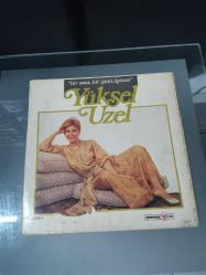 YÜKSEL ÜZEL BİR GÜLÜ BİR SENİ ÖPTÜM  BOŞ KAPAK  SADECE KAPAK PLAK YOKTUR