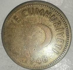 TÜRKİYE 1948  25 KURUŞ