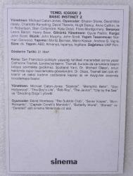 Temel İçgüdü 2 * Basıc Instınct 2 * Sharon Stone & David Morissey ~ [ SİNEMA KARTI ]