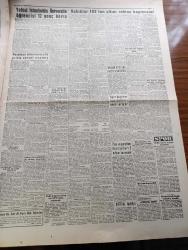 Tercüman Gazetesi - 18 Haziran 1960 - İstanbul'da Üniversite Öğrencisi 12 Genç Kayıp - Maliye Vekili Ekrem Alican Beklenen Mühim Konuşmasını Dün Radyoda Yaptı - Sabıklar 102 Ton Altını Rehine Koymuşlar - Ankara Muhteşem Bir Miting Yapılacak - Toptaşı Cezaevindeki Mahkumlar Af Çıkarılsın Diye Teşebbüse Geçmişlerdir - Musevi Cemaati Başkanı Boynunda Taşıdığı Som Altından Dini Sembolü Valiyi Ziyaret Ederek Hazineye Hibe Etti - Hasan Polatkan'ın Ailesi En Az Yüzyıllık Servet Yapmış - İntihar Eden Sabık Dahiliye Vekili Namık Gedik'in Cesedi Gömüldü - Polisin Kılığına Giren Bir Demokrat Partili Daha Yakalandı - Yeni Demokrasinin Eşiğinde 15 Yazan Haldun Taner köşe Yazısı - Keloğlan Çizen Carl Anderson - Salep İzzet Çizen Eflatun Nuri - Karpatlar Bakiresi Yazan Çizen Şahap Ayhan - Bütün Dünya Gazeteleri Fatin Rüştü Zorlu İle Apaçık Alay Ediyorlardı - Dünya Nüfusu 1000 Kişi Olsaydı - Portofino Aşıkları Yazan Louis Walter Yazı Dizisi - Yeni Beden Terbiyesi Umum Müdürü Hüsamettin Gürel