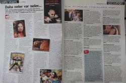 SABAH DERGİ GRUBU-SİNEMA DERGİSİ-POPÜLER SİNEMA DERGİSİ-5.000.000TL-2004-SAYI:5-MAYIS-BİLİMKURGUNUN YENİ TRENDİ:SİBERPUNK-TAKVIM KIZLARI-UÇAN SÜPÜRGE'NIN FILMLERI-EFSANE HİÇ BU KADAR GÖRKEMLİ OLMADI-TROY-KAHRAMANLAR BİRARADA-VAN HELSING-JANE CAMPION VE IN THE CUT-AYIN YENI DVD'LERI-THE DAY AFTER TOMORROW-HOLLYWOOD YAZININ İLK FİLMLERI TÜRKIYE'DE-DESTANLARIN ANASI TRUVA-HAYATIM ÇİZGİ ROMAN-AMERICAN SPLENDOR-DÜNYA DONUP KALINCA-YARINDAN SONRA-HAL VE GİDİŞ FENA-ŞEYTANA KARŞI-KAHRAMANLARDAN EKIP ÇALIŞMASI-VAN HELSING-SÜPÜRGE YERE İNMİYOR-BAK ŞU SOYGUNA-ANTI KORFORMIST KADINLARA KARŞI-FRANNIE HANIMIN GÜNDÜZ DÜŞLERİ-TUTKU ESIRLERI-BOX OFFICE-ELEŞTİRİLER-KELEBEK ETKISI-INSAN LEKESI-THE DREAMERS-ÖLÜLERİN ŞAFAĞI-ÖZEL SEANS-PROFILLER-JAKE GYLLENHAAL-RICHARD ROXBURG-MARK RUFFALO-JULIA STILES-IŞIK VE GÖLGE-ATILLA DORSAY-KÜLT FİLMLER-ZARDOZ-EV EĞLENCESİ-SİNEMA ÇIKIŞI-CEM ÖZER-SİNEMATOGRAFİK CAZ-BİLGE OLGAÇ-BAY SMITH JERSEY'DEN GİTMİYOR-A'DAN Z'YE SENARYO YAZMA TEKNİĞİ-GEZİCİ FESTİVAL'DE PARİS HAVAS