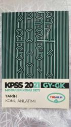 YEDİİKLİM KPSS 2021 MODÜLER KONU SETİ TARİH KONU ANLATIMI