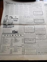 Ulus Gazetesi - 14 Haziran 1960 - Sanayi Bakanlığı Borcu 6,706 Milyar Lira - 1960'da Dışarıya Ödenecek Sanayi Borcu 750 Milyon - 3 Mayıs'ta Cemal Gürsel Celal Bayar'ım İstifa Etmesini İstemişti - Geçici Anayasanın Işığında Yazan Yakup Kadri Karaosmanoğlu Köşe Yazısı - Muhafız Alayını Başkent Alkışladı - İstanbul Üniversitesi Büyük Törenle Açıldı - Olur Mu Böyle Olur Mu Kardeş Kardeşi Vurur Mu Yazan Altan Öymen Yazı Dizisi - Dışarda Türkiye Yazan Kemal Zeki Gençosman - Billur Köşk Yazan Elizabeth Caddell Yazı Dizisi - Paris Kervanı Ve Ötesi Metin And - Devlet Tiyatrosu Paris'te Kral Oidipus Ve Hürrem Sultan'ı Oynayacak - Bir Vatandaşın Hazineye Bağışı 1 Kilo Külçe Altın İle 500 Cumhuriyet Altını - İstanbul Belediyesi Demokratik Parti'nin Gelir Kaynağı İmiş -  America Gençlerbirliğini Dün Gece 2 0 Yendi - Beden Terbiyesi Genel Müdürü Mehmet Arkan Dün İstifa Etti - Davis Kupası Yarım Finalleri - Ankara Kupası Basketbol Turnuvası - Real Madrid'in Talip Olduğu Meşhur Brezilyalı Yıldız Pele