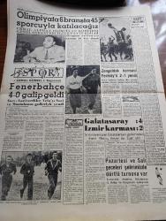 Ulus Gazetesi - 23 Haziran 1960 - Memleket Adamı Ve Parti Şefi Yazan Yakup Kadri Karaosmanoğlu Köşe Yazısı - İnsan Ve Sadakat Yazan Bülent Ecevit Köşe Yazısı - Milli Birlik Komitesi Yarın And İçiyor - And İçme Töreni Saat 18,de Büyük Millet Meclisi Binasında Yapılacak - Başkan Orgeneral Cemal Gürsel Gazete Sahip Ve Başyazarlarını Bu Sabah Kabul Edecek - Sekiz General 2 Subay Nezarette - Atatürk'ün Manevi Huzurunda Türk Milleti İle Türk Polisi El Ele - Billur Köşk Yazan Elizabeth Caddell Yazı Dizisi - Yirmi Yedi Mayıs Ruhu Yazan Şinasi Özdenoğlu - İstanbul Valisi Ethem Yetkiner İle İstanbul Belediye Başkanı Kemal Aygün Eroin Kaçakçılığı Yapmışlar - Demokrat Parti Zamanında Ticaret Ve Sanayi Odaları Parti Lokaline Dönmüştü - Hazineye Altın Ve Mücevher Yağmuru -  Köylere Gazete Gönderme Kampanyası Devam Ediyor - Olur Mu Böyle Olur Mu Kardeş Kardeşi Vurur Mu Yazan Altan Öymen Yazı Dizisi - Olimpiyata 6 Branşta 45 Sporcuyla Katılacağız - Cemal Gürsel Kupasında Fenerbahçe Vefa'yı Yendi