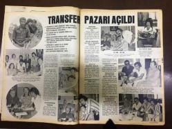 HAYAT SPOR DERGİSİ - 6 TEMMUZ 1977 - SAYI: 27 - TUNA FENERBAHÇE'NİN 1 MİLYON 200 BİNLİK TRANSFERİ - BEŞİKTAŞ, NİKO - ERGUN HİÇYILMAZ, BİSİKLET SPORU - NECDET NİŞ - 70 YILIN SEVGİLİSİ FENERBAHÇE - ZİYA ŞENGÜL - ATATÜRK VE FENERBAHÇE - PEHLİVANLAR USTASI, HERGELECİ İBRAHİM PEHLİVAN - BİLGE TÜTE - SELAHATTİN CİHANOĞLU - TURHAN LOKMANOĞLU - MEHMET ÇAKAL - BOLU VALİSİ CELAL KAYACAN - ARKA KAPAK, SAMSUNSPOR'LU KEMAL AKSU POSTERİ - NEJAT KASAPOĞLU - EROL YAŞAR - SALİH SEZER - VEYSEL SERÇE - HALİT KIVANÇ - ERDEN GÜLEY - DR. TARIK ÖZERENGİN - FUTBOL ÖĞRETİYORUZ, DANNY BLANCHFLOWER - CEM ATABEYOĞLU - POSTERLİ 32 SAYFA TAM TAKIM SPOR DERGİSİ
