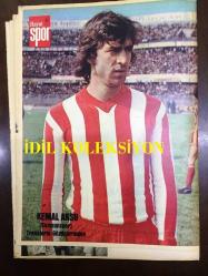 HAYAT SPOR DERGİSİ - 6 TEMMUZ 1977 - SAYI: 27 - TUNA FENERBAHÇE'NİN 1 MİLYON 200 BİNLİK TRANSFERİ - BEŞİKTAŞ, NİKO - ERGUN HİÇYILMAZ, BİSİKLET SPORU - NECDET NİŞ - 70 YILIN SEVGİLİSİ FENERBAHÇE - ZİYA ŞENGÜL - ATATÜRK VE FENERBAHÇE - PEHLİVANLAR USTASI, HERGELECİ İBRAHİM PEHLİVAN - BİLGE TÜTE - SELAHATTİN CİHANOĞLU - TURHAN LOKMANOĞLU - MEHMET ÇAKAL - BOLU VALİSİ CELAL KAYACAN - ARKA KAPAK, SAMSUNSPOR'LU KEMAL AKSU POSTERİ - NEJAT KASAPOĞLU - EROL YAŞAR - SALİH SEZER - VEYSEL SERÇE - HALİT KIVANÇ - ERDEN GÜLEY - DR. TARIK ÖZERENGİN - FUTBOL ÖĞRETİYORUZ, DANNY BLANCHFLOWER - CEM ATABEYOĞLU - POSTERLİ 32 SAYFA TAM TAKIM SPOR DERGİSİ