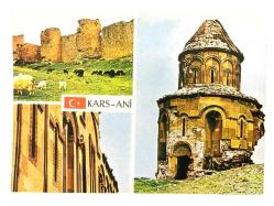 36/5 Ani Harabeleri Kars - Başak  Kart - 1970'li yıllara ait kartpostal / Arkası yazısız