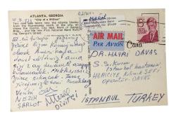 Atlanta Georgıa - 1960'li yıllara ait kartpostal / POSTADAN GEÇMİŞ