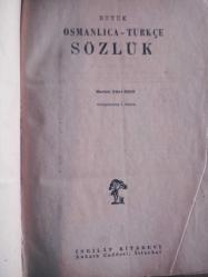 OSMANLICA-TÜRKÇE SÖZLÜK