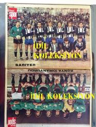 HAYAT SPOR DERGİSİ - 18 ŞUBAT 1977 - SAYI: 7 - TÜRK FUTBOL MİLLİ TAKIMI 1977 TAKIM KADROSU POSTERİ - SARIYER 1977 TAKIM KADROSU POSTERİ - KONYA İDMAN YURDU 1977 TAKIM KADROSU POSTERİ - FATİH TERİM - VEYSEL SERÇE - FETHİ DEMİRCAN - OTOMOBİL PİST YARIŞINI LEVENT PEKÜN KAZANDI - RIDVAN BÜLBÜL - HALİT KIVANÇ - VELİ BALLI - MEHMET YURDADÖN - TOKATSPOR - TEKİRDAĞSPOR - SEDAT ARZUOĞULLARI - EMİN TUNCALI - OKTAY ÜNVER -NİHAT GÜNER - ORHAN DEMİR - HALİL ATALIK - YILMAZ DİNCEL - EROL ÖZGÜÇ - CEMİL CİĞERİM - SÜHA BAŞARAN - MCGARRY - FEDERASYON BAŞKANI YAŞAR SEVİM, HENTBOL - CEM ATABEYOĞLU - TURHAN KAHRAMAN - GÜVEN TUĞAN - ARKA KAPAK, ENDER KONCA POSTERİ - POSTERLİ 32 SAYFA TAM TAKIM SPOR DERGİSİ