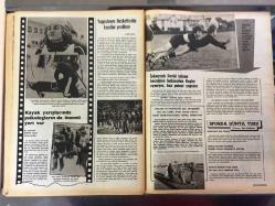 HAYAT SPOR DERGİSİ - 18 ŞUBAT 1977 - SAYI: 7 - TÜRK FUTBOL MİLLİ TAKIMI 1977 TAKIM KADROSU POSTERİ - SARIYER 1977 TAKIM KADROSU POSTERİ - KONYA İDMAN YURDU 1977 TAKIM KADROSU POSTERİ - FATİH TERİM - VEYSEL SERÇE - FETHİ DEMİRCAN - OTOMOBİL PİST YARIŞINI LEVENT PEKÜN KAZANDI - RIDVAN BÜLBÜL - HALİT KIVANÇ - VELİ BALLI - MEHMET YURDADÖN - TOKATSPOR - TEKİRDAĞSPOR - SEDAT ARZUOĞULLARI - EMİN TUNCALI - OKTAY ÜNVER -NİHAT GÜNER - ORHAN DEMİR - HALİL ATALIK - YILMAZ DİNCEL - EROL ÖZGÜÇ - CEMİL CİĞERİM - SÜHA BAŞARAN - MCGARRY - FEDERASYON BAŞKANI YAŞAR SEVİM, HENTBOL - CEM ATABEYOĞLU - TURHAN KAHRAMAN - GÜVEN TUĞAN - ARKA KAPAK, ENDER KONCA POSTERİ - POSTERLİ 32 SAYFA TAM TAKIM SPOR DERGİSİ