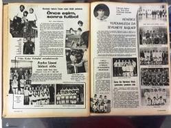 HAYAT SPOR DERGİSİ - 18 ŞUBAT 1977 - SAYI: 7 - TÜRK FUTBOL MİLLİ TAKIMI 1977 TAKIM KADROSU POSTERİ - SARIYER 1977 TAKIM KADROSU POSTERİ - KONYA İDMAN YURDU 1977 TAKIM KADROSU POSTERİ - FATİH TERİM - VEYSEL SERÇE - FETHİ DEMİRCAN - OTOMOBİL PİST YARIŞINI LEVENT PEKÜN KAZANDI - RIDVAN BÜLBÜL - HALİT KIVANÇ - VELİ BALLI - MEHMET YURDADÖN - TOKATSPOR - TEKİRDAĞSPOR - SEDAT ARZUOĞULLARI - EMİN TUNCALI - OKTAY ÜNVER -NİHAT GÜNER - ORHAN DEMİR - HALİL ATALIK - YILMAZ DİNCEL - EROL ÖZGÜÇ - CEMİL CİĞERİM - SÜHA BAŞARAN - MCGARRY - FEDERASYON BAŞKANI YAŞAR SEVİM, HENTBOL - CEM ATABEYOĞLU - TURHAN KAHRAMAN - GÜVEN TUĞAN - ARKA KAPAK, ENDER KONCA POSTERİ - POSTERLİ 32 SAYFA TAM TAKIM SPOR DERGİSİ