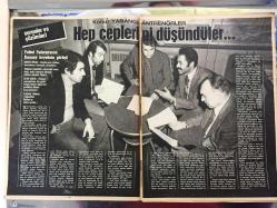 HAYAT SPOR DERGİSİ - 21 OCAK 1977 - SAYI: 3 - TRABZINSPOR 1977 TAKIM KADROSU POSTERİ - GAZİANTEPSPOR 1977 TAKIM KADROSU POSTERİ - ECZACIBAŞI KIZ VOLEYBOL TAKIMI 1977 POSTERİ - ALLİSON - SELÇUK BEŞİKTAŞ'DAN SÖZ ALDI - FEHMİ DİNÇER - BOYACI REŞİT - AVNİ AKYOL - İBRAHİM EROL - HALİT KIVANÇ - NEJAT KASAPOĞLU - FAHRİ İKİLER - DİYARBAKIRSPOR - LİDER BEŞİKTAŞ - BASKETBOL, İTÜ - SEDAT ARZUOĞULLARI - ŞENOL GÜNEŞ - ORHAN BORAN - HİLMİ OK - CHRIS EVERT - AHU TUBA - KAĞITSPOR - NAZIM KOKA - CEM ATABEYOĞLU - ARKA KAPAK, ADİ BASKETBOL OYNARKEN - POSTERLİ 32 SAYFA TAM TAKIM SPOR DERGİSİ