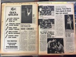 HAYAT SPOR DERGİSİ - 21 OCAK 1977 - SAYI: 3 - TRABZINSPOR 1977 TAKIM KADROSU POSTERİ - GAZİANTEPSPOR 1977 TAKIM KADROSU POSTERİ - ECZACIBAŞI KIZ VOLEYBOL TAKIMI 1977 POSTERİ - ALLİSON - SELÇUK BEŞİKTAŞ'DAN SÖZ ALDI - FEHMİ DİNÇER - BOYACI REŞİT - AVNİ AKYOL - İBRAHİM EROL - HALİT KIVANÇ - NEJAT KASAPOĞLU - FAHRİ İKİLER - DİYARBAKIRSPOR - LİDER BEŞİKTAŞ - BASKETBOL, İTÜ - SEDAT ARZUOĞULLARI - ŞENOL GÜNEŞ - ORHAN BORAN - HİLMİ OK - CHRIS EVERT - AHU TUBA - KAĞITSPOR - NAZIM KOKA - CEM ATABEYOĞLU - ARKA KAPAK, ADİ BASKETBOL OYNARKEN - POSTERLİ 32 SAYFA TAM TAKIM SPOR DERGİSİ