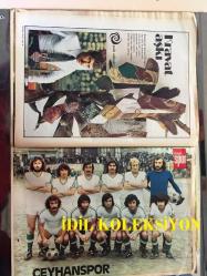 HAYAT SPOR DERGİSİ - 17 ARALIK 1975 - SAYI: 51 - CİLT: 4 - NEVŞEHİRSPOR SPOR 1975 TAKIM KADROSU POSTERİ - PETROLOFİS SPOR 1975 TAKIM KADROSU POSTERİ - CEYHANSPOR 1975 TAKIM KADROSU POSTERİ - GALATASARAY FENERBAHÇE MAÇI - ODHAN BAYKARA - DİDİ - AZİZ ERGÜN - CEM ATABEYOĞLU - ÖMER KARADAĞ - CEMİL CİĞERİM - OKAN YÜKSEL - AYHAN KIYAK - GÖNÜL ALIŞIR - VOLKAN YİĞİT - FATİH TERİM - ALİ HOŞFİKİRER - YÜCEL YÖNAL - AKAY EREN - KAYAHAN TÜRKÇÜ - KEMAL ÖZUĞUR - İSMAİL KURT - ARKA KAPAK, KAYSERİSPOR POSTERİ - POSTERLİ 32 SAYFA TAM TAKIM SPOR DERGİSİ