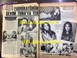 Pazar Aktüalite Sinema Tiyatro Mizah Mecmuası Dergisi Gazetesi - 13 Nisan 1973 - Sayı:864 - Türkan Şoray - Yolanda Segur - Osman Gülbay - Erdinç Sakızoğlu - Talat doğan - Hakkı Türker - Metin Uzel - Yalçın Granit - Sibel Göksel - Uğur Terzioğlu - Claudia Cardinale - Yaşar Çallı - Klaus Kinski - Nevin Pere - Cahide Sonku - Mualla Karamanoğlu - Bilge Kray - Necla Tekinel - Erdem Gökmen - Fehime Gökmen - Ayhan Işık - Belgin Doruk - Özdemir Birsel - Nüzhet Birsel - Fikret Hakan - Neşe Can Paşmak - Semiramis Pekkan  -Nazan Şoray - Oya Peri - Fatma Girik - Kartal Tibet - Yıldırım Gencer - Ekrem Bora - Kuzey Vargın - Seyhan Gümüş - Ceyda Karahan fotoğraf ve haberi - Dergi Tam Değildir Sadece 10 Sayfası Mevcuttur