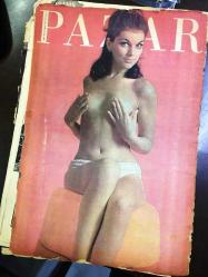 Pazar Aktüalite Sinema Tiyatro Mizah Mecmuası Dergisi Gazetesi - 13 Nisan 1973 - Sayı:864 - Türkan Şoray - Yolanda Segur - Osman Gülbay - Erdinç Sakızoğlu - Talat doğan - Hakkı Türker - Metin Uzel - Yalçın Granit - Sibel Göksel - Uğur Terzioğlu - Claudia Cardinale - Yaşar Çallı - Klaus Kinski - Nevin Pere - Cahide Sonku - Mualla Karamanoğlu - Bilge Kray - Necla Tekinel - Erdem Gökmen - Fehime Gökmen - Ayhan Işık - Belgin Doruk - Özdemir Birsel - Nüzhet Birsel - Fikret Hakan - Neşe Can Paşmak - Semiramis Pekkan  -Nazan Şoray - Oya Peri - Fatma Girik - Kartal Tibet - Yıldırım Gencer - Ekrem Bora - Kuzey Vargın - Seyhan Gümüş - Ceyda Karahan fotoğraf ve haberi - Dergi Tam Değildir Sadece 10 Sayfası Mevcuttur