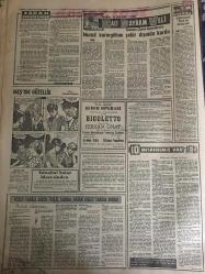YENİ SABAH GAZETESİ 28 TEMMUZ 1963 YIL :26 SAYI :8754-Tito-Yugoslavya’da deprem-Üsküp de ölü sayısı 10.000 i buluyor --Hastalar kendilerini pencereden attılar --Erzurum Tıp Fakültesi 1965 de Talebe Alacak ---Üsküp ilinin yüzde 85 i harap oldu --Bedava  yaz tatilini kazanan talihliler neler  anlattılar ---Konya  acele biçer döver  talep etti ---Ward  ,Keeler ve Mandy 'yi dün yalancılıkla itham etti --Hürriyet aşığı  Hasbi bey :Siyavuşgil --Nasır ,Irak Baas Partisini İtham Etti --Oğlunu ve gelinini av tüfeğiyle vurdu ---Fenerbahçe yeni sezonu bugün açıyor ---Yeni Kart Yönetmeliği Büyük İhtilaf Yarattı ---Beşiktaş ,Mevsimin ikinci antrenmanını dün  yaptı --Aband deyince akla göl gelir ,Alabalık gelir --Göremenin harikası :Peri Bacakları ve  Karanlık Kiliseler ---Manzarasına doyum olmayan bir yayla :Soğuk oluk---Spor anketimizde birinci olan mahalli takım ve oyuncular ---28 Yaşında 3 altın madalya sahibi --
