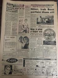 YENİ SABAH GAZETESİ 28 TEMMUZ 1963 YIL :26 SAYI :8754-Tito-Yugoslavya’da deprem-Üsküp de ölü sayısı 10.000 i buluyor --Hastalar kendilerini pencereden attılar --Erzurum Tıp Fakültesi 1965 de Talebe Alacak ---Üsküp ilinin yüzde 85 i harap oldu --Bedava  yaz tatilini kazanan talihliler neler  anlattılar ---Konya  acele biçer döver  talep etti ---Ward  ,Keeler ve Mandy 'yi dün yalancılıkla itham etti --Hürriyet aşığı  Hasbi bey :Siyavuşgil --Nasır ,Irak Baas Partisini İtham Etti --Oğlunu ve gelinini av tüfeğiyle vurdu ---Fenerbahçe yeni sezonu bugün açıyor ---Yeni Kart Yönetmeliği Büyük İhtilaf Yarattı ---Beşiktaş ,Mevsimin ikinci antrenmanını dün  yaptı --Aband deyince akla göl gelir ,Alabalık gelir --Göremenin harikası :Peri Bacakları ve  Karanlık Kiliseler ---Manzarasına doyum olmayan bir yayla :Soğuk oluk---Spor anketimizde birinci olan mahalli takım ve oyuncular ---28 Yaşında 3 altın madalya sahibi --