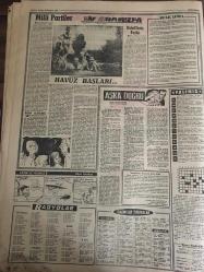 YENİ SABAH GAZETESİ 28 TEMMUZ 1963 YIL :26 SAYI :8754-Tito-Yugoslavya’da deprem-Üsküp de ölü sayısı 10.000 i buluyor --Hastalar kendilerini pencereden attılar --Erzurum Tıp Fakültesi 1965 de Talebe Alacak ---Üsküp ilinin yüzde 85 i harap oldu --Bedava  yaz tatilini kazanan talihliler neler  anlattılar ---Konya  acele biçer döver  talep etti ---Ward  ,Keeler ve Mandy 'yi dün yalancılıkla itham etti --Hürriyet aşığı  Hasbi bey :Siyavuşgil --Nasır ,Irak Baas Partisini İtham Etti --Oğlunu ve gelinini av tüfeğiyle vurdu ---Fenerbahçe yeni sezonu bugün açıyor ---Yeni Kart Yönetmeliği Büyük İhtilaf Yarattı ---Beşiktaş ,Mevsimin ikinci antrenmanını dün  yaptı --Aband deyince akla göl gelir ,Alabalık gelir --Göremenin harikası :Peri Bacakları ve  Karanlık Kiliseler ---Manzarasına doyum olmayan bir yayla :Soğuk oluk---Spor anketimizde birinci olan mahalli takım ve oyuncular ---28 Yaşında 3 altın madalya sahibi --