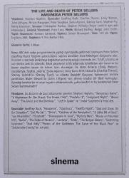 Karşınızda Peter Sellers * The lıfe and death of Peter Sellers * Geoffrey Rush & Charlize Theron ~ [ SİNEMA KARTI ]