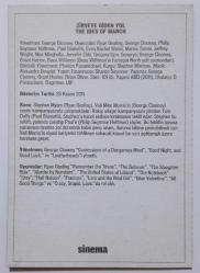 Zirveye giden yol * The ıdes of march * Ryan Gosling & George Clooney ~ [ SİNEMA KARTI ]