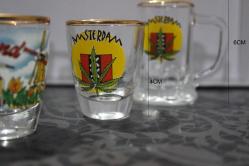 HOLLANDA MİNİ BARDAK OBJELERİ 5 ADET
