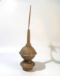 Eskilerden Alem - Metal Ay Yıldız - Alem Türk Bayrağı Biblo - Büyük Boy