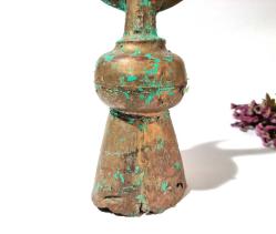 Antika Alem - Metal Ay Yıldız - Alem Türk Bayrağı Biblo - Büyük Boy