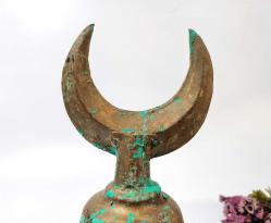 Antika Alem - Metal Ay Yıldız - Alem Türk Bayrağı Biblo - Büyük Boy