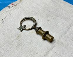 Antika Alem - Bayrak Ucu Biblo - Ay Yıldız - Alem Türk Bayrağı Biblo