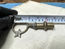 Antika Alem - Bayrak Ucu Biblo - Ay Yıldız - Alem Türk Bayrağı Biblo