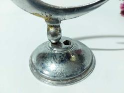 Eskilerden Türk Bayrağı Biblo - Gümüş Renkli Ay Yıldız Yıldız Dekor