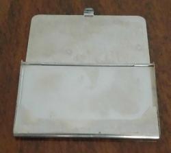 Vintage Kalem İşi Desenli Karvizitlik