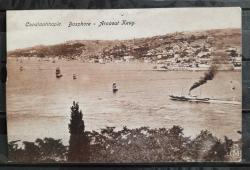 PC.1179  İSTANBUL BOĞAZI ARNAVUTKÖY KIYILARI OSMANLI  DÖNEMİ POSTA KARTI EDİTÖR MOISE BAROUH N.24