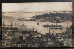 PC.1183  İSTANBUL SARAYBURNU LİMAN GEMİLER OSMANLI  DÖNEMİ POSTA KARTI EDİTÖR MOISE BAROUH N.50