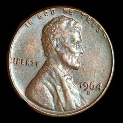 Amerika 1964 D 1 Lincoln Cent