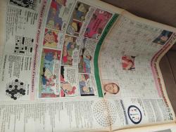 SABAH MELODİ GAZETESİ VE SABAH TELERAMA GAZETESİ KADINLARA ÖZEL - 19 Mayıs 1996 -Karikatürler-Walt Disney/Boncuk-Mort Walker-Dick Browne/Bizim Aile-Tom Armstrong/Marvin-Graham Allen-John Dodd/Kral Kedi-Süleyman Turan/Dön Artık-Astroloji-Bülent Kısa-Klinik-Meltem Pusat-Telerama Programı-Sabah Filmleri-Öğlen Filmleri-Akşam Filmleri-Erdoğan Sevgin-Özlem önal-nazlı keçili-melike ersu-metin balaman-ayça dinçkök-defne samyeli-yonca evcimik-sevil sabancı-damar çolak-meltem cumbul-leyla angın-biricik sağlam-pasta villa-seda güler-olimpiyat-pazar bulmacaları-mayın tarlası -mantık oyunu-gemi batırmaca-çengel bulmaca-Elif ekşi-serap aktaş-mirkelam-kanada-tayfun talipoğlu-bam teli-sibel can-nükhet duru-orhan boran-kibariye-mahmut tuncer-hıncal uluç-olimpiyat saç çizgi Aşk tuzağı-oyundaki tuzak-çıplaklar oteli-ilyas salman-münir özkul-şemsi inkaya-lale oraloğlu-bora erdem-güngör bayrak-sezer inanoğlu-kayıp aranıyor-atv ana haber-bir katilin gölgesinde-politika kulvarı-konser-bizim mahalle