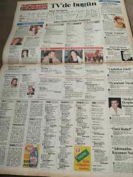 SABAH MELODİ GAZETESİ VE SABAH TELERAMA GAZETESİ KADINLARA ÖZEL - 19 Mayıs 1996 -Karikatürler-Walt Disney/Boncuk-Mort Walker-Dick Browne/Bizim Aile-Tom Armstrong/Marvin-Graham Allen-John Dodd/Kral Kedi-Süleyman Turan/Dön Artık-Astroloji-Bülent Kısa-Klinik-Meltem Pusat-Telerama Programı-Sabah Filmleri-Öğlen Filmleri-Akşam Filmleri-Erdoğan Sevgin-Özlem önal-nazlı keçili-melike ersu-metin balaman-ayça dinçkök-defne samyeli-yonca evcimik-sevil sabancı-damar çolak-meltem cumbul-leyla angın-biricik sağlam-pasta villa-seda güler-olimpiyat-pazar bulmacaları-mayın tarlası -mantık oyunu-gemi batırmaca-çengel bulmaca-Elif ekşi-serap aktaş-mirkelam-kanada-tayfun talipoğlu-bam teli-sibel can-nükhet duru-orhan boran-kibariye-mahmut tuncer-hıncal uluç-olimpiyat saç çizgi Aşk tuzağı-oyundaki tuzak-çıplaklar oteli-ilyas salman-münir özkul-şemsi inkaya-lale oraloğlu-bora erdem-güngör bayrak-sezer inanoğlu-kayıp aranıyor-atv ana haber-bir katilin gölgesinde-politika kulvarı-konser-bizim mahalle