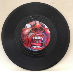 King Crimson - Epitaph - Magnet / Bardak altlığı / Plak şeklinde / 10,5 cm.