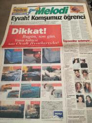 SABAH MELODİ GAZETESİ VE SABAH TELERAMA GAZETESİ KADINLARA ÖZEL - 18 Mayıs 1996 -Karikatürler-Walt Disney/Boncuk-Mort Walker-Dick Browne/Bizim Aile-Tom Armstrong/Marvin-Graham Allen-John Dodd/Kral Kedi-Süleyman Turan/Dön Artık-Astroloji-Bülent Kısa-Klinik-Meltem Pusat-Telerama Programı-Sabah Filmleri-Öğlen Filmleri-Akşam Filmleri-Erdoğan Sevgin-tüy dökücü krem-gençlik ve spor bayramı-serkan uygun-ender gören-filiz kılınç-elif Kuduoğlu-Özlem çalışkaner-filiz karaçet'in-senem kaleli-iner misin çıkar mısın-finalistler-kahkaha-cansel öz zengin-borcan karar-iller kapıştı-ömer önder-artvin-çiçek taksi-nesrin turan-yılmaz erdoğan-hülya avşar-gül erda-güllü-devran çağlar-Pelin karaali-ebru gündeş-sosyete şaban-kemal sunal-perihan savaş-adliye koridorları-okul günlüğü-rusya tatili-erol günaydın-nasrettin hoca-suna pekuysal-sadri alışık saç Ezgi Bülent kayabaş-ayşen gruda-ilyas Salman esas çizgi Nurseli idiz-beyaz kaplan-şahane cumartesi-kırmızı kart osman-türk sineması-masal-akıllı sebzeler