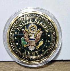 1775 Askeri Challenge Anıtı Amerika Birleşik Devletler Ordusu Demir Anı Madalyonu (T-22)